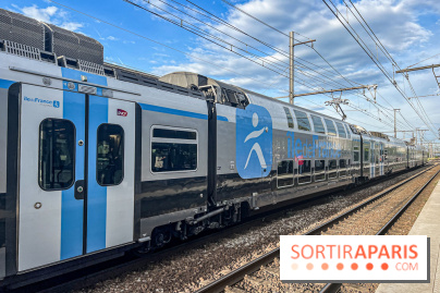 visuel Paris visuel  - train - transport - grève - sncf - Île-de-France mobilité - rer