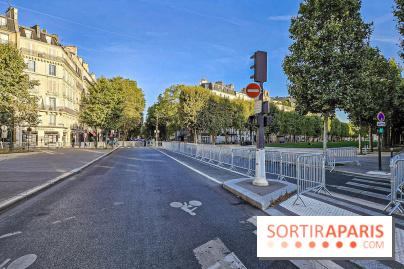 visuel Paris visuel  - restriction de circulation - route 