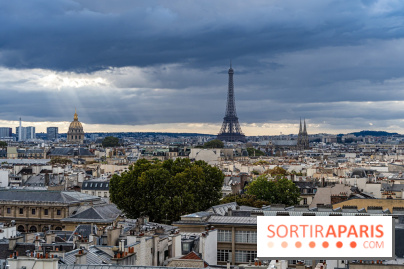 visuel Paris visuel  -  ciel gris - orage 