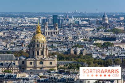 Visuel Paris hauteur, vue d'en haut