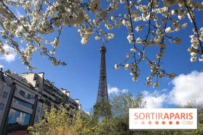 Visuel Paris, Tour Eiffel printemps