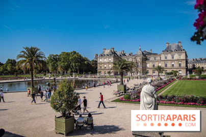 Visuel Paris jardin du luxembourg