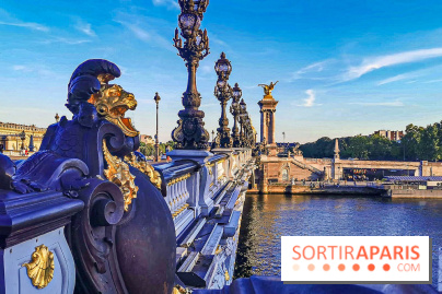 Visuel Paris Seine pont Alexandre III