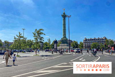 Visuel Paris Place de la Bastille, colonne de Juillet