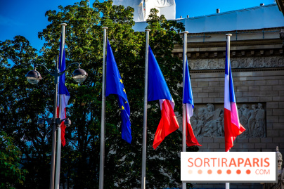 Visuel Paris drapeaux