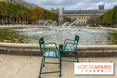 Visuel Paris vide confinement Palais Royal