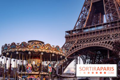 Visuel Paris Tour Eiffel manège enfants