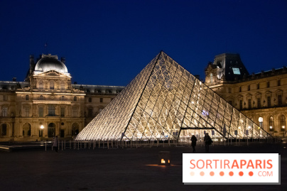 Visuel Paris Louvre nuit