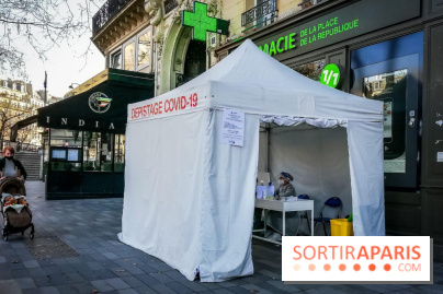 Visuel Paris - centre de dépistage - pharmacie