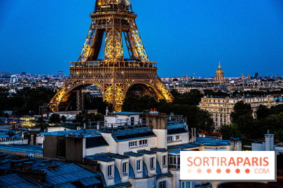 Visuel ParisTour Eiffel soir nuit
