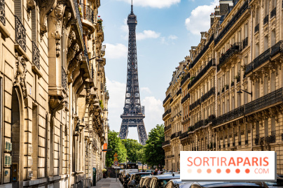 Visuel Paris Tour Eiffel rue