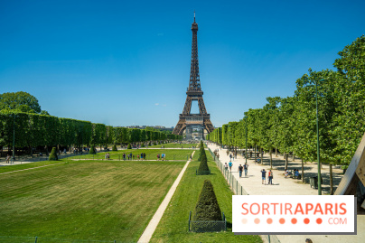 Visuel Paris Tour Eiffel Champs de Mars