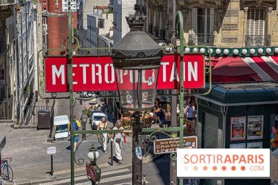 Visuel Paris métro transport