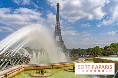 visuel Paris visuel  -  Tour Eiffel - fontaine