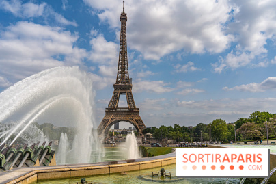 visuel Paris visuel  -  Tour Eiffel - fontaine