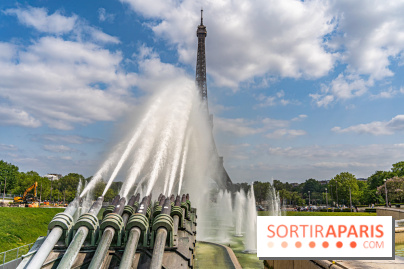 visuel Paris visuel  -  Tour Eiffel - fontaine