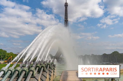 visuel Paris visuel  -  Tour Eiffel - fontaine