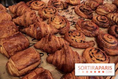The French Bastards, la boulangerie-pâtisserie d'Oberkampf - croissant - pain au chocolat