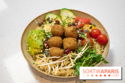 Halle Quatre : bowl aux falafels