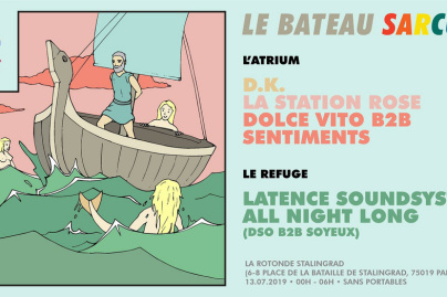 Le Bateau Sarcus à la Rotonde Stalingrad
