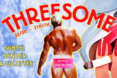 Threesome à la Plage du Glazart