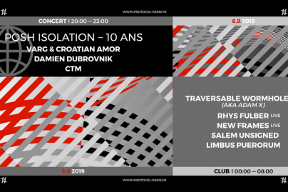 PROTOCOL Opening Night - 6.9.2019 - Pantin