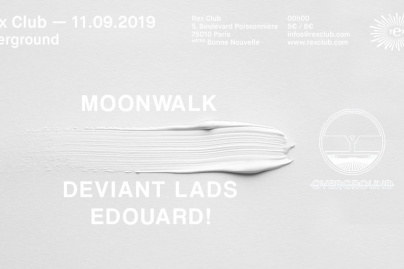 Overground Opening avec Moonwalk au Rex Club