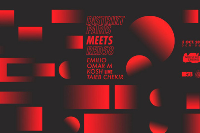 Distrikt Paris meets RED58 w/ Kosh Live au Nouveau Casino