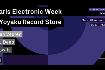 Paris Electronic Week 2019 avec Yoyaku Record Store