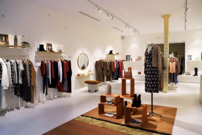 Rouje a inauguré sa première boutique et son restaurant à Montorgueil