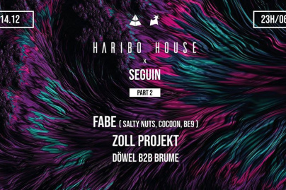 Haribo House au club Seguin avec Fabe et Zoll Projekt
