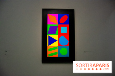 Exposition Vasarely Centre Pompidou, nos photos