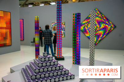 Exposition Vasarely Centre Pompidou, nos photos