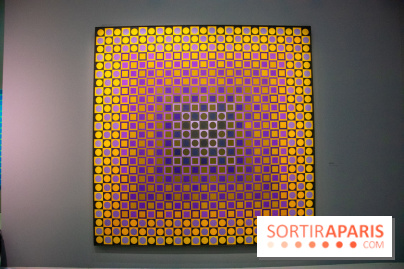 Exposition Vasarely Centre Pompidou, nos photos