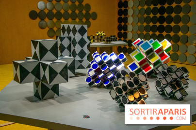 Exposition Vasarely Centre Pompidou, nos photos