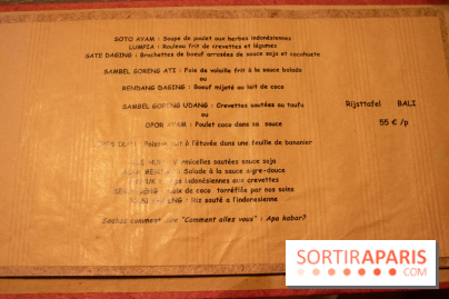 Djakarta-Bali, restaurant indonésien