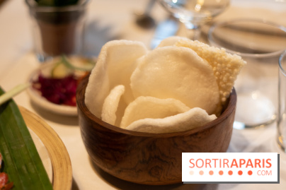 Djakarta-Bali : krupuk (chips indonésiennes aux crevettes)