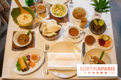 Djakarta-Bali : menu dégustation