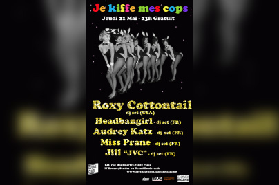 Je kiffe mes cops, Paris, Social Club, Headbanggirl