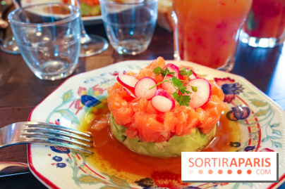 Mamie Bistrot : tartare de saumon - avocat
