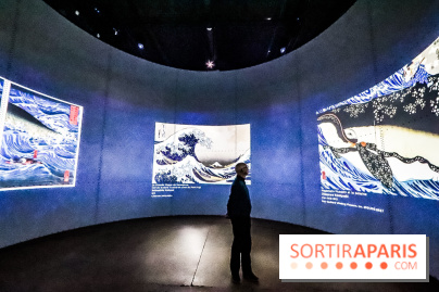 Japon rêvé, l'exposition immersive à l'Atelier des Lumières, les photos