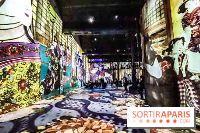 Japon rêvé, l'exposition immersive à l'Atelier des Lumières, les photos