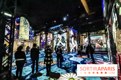 Japon rêvé, l'exposition immersive à l'Atelier des Lumières, les photos
