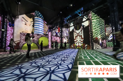 Japon rêvé, l'exposition immersive à l'Atelier des Lumières, les photos