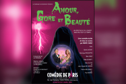 Spectacle, Théâtre, Paris, Amour, gore et beauté, Comédie de Paris 