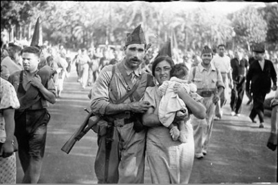 Agusti Centelles, Miliciens, Photographie, Art