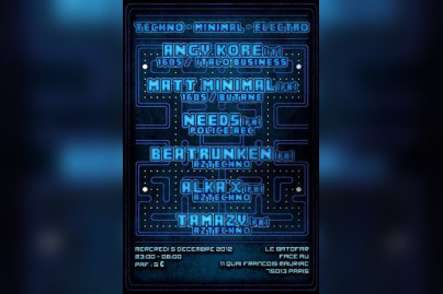 PACMAN PARTY #10 W/ ANGY KORE & MATT MINIMAL @ BATOFAR