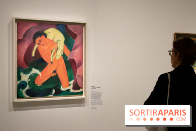 Jeune garçon avec un agneau, Franz Marc, 1911 - L'aventure du Cavalier Bleu au Musée de l'Orangerie