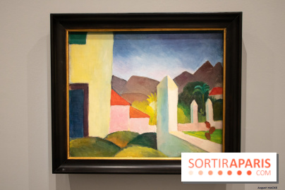 Paysage africain, August macke, 1914 - L'aventure du Cavalier Bleu au Musée de l'Orangerie