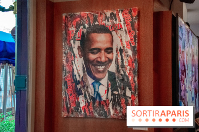 Exposition Anne Mondy à la brasserie Mon Paris !